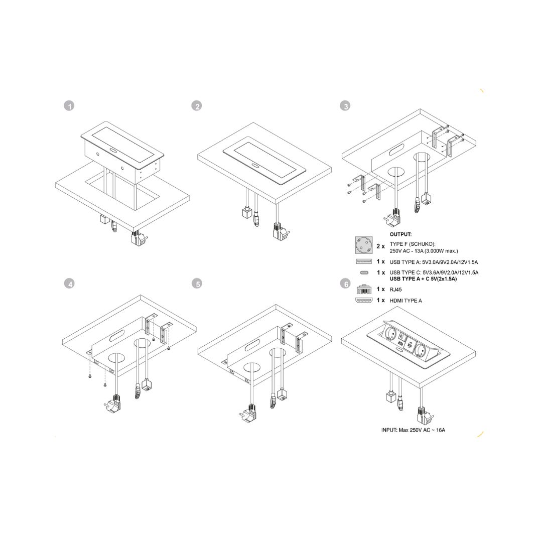 Multiconector