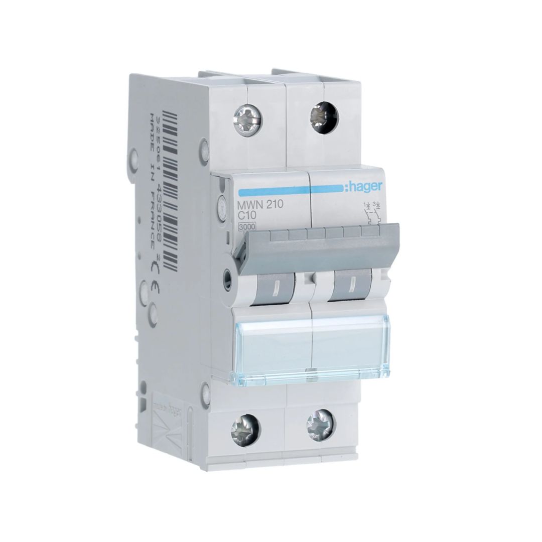 Disjuntor 2P 10A MWN210