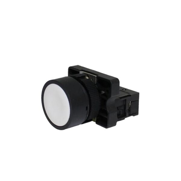 Botão de Pressão PVC Branco 1NO | SOFLIGHT