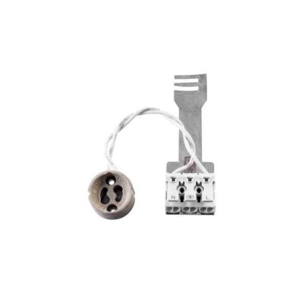 Suporte com Fio GU10 com Chapa | SOFLIGHT