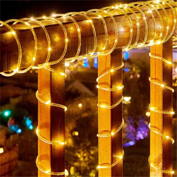 🎄 Mangueira LED Natal 20MT | Branco Quente
