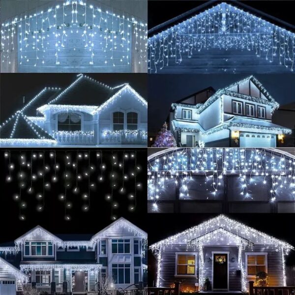 cascata LED Natal