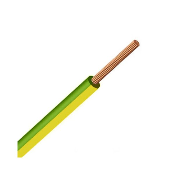 Fio Flexível H07-K(FV) 10mm Verde/Amarelo