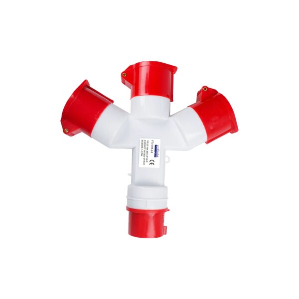 Ficha Tripla 16A 4P IP44 | SOFLIGHT