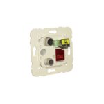 Tomada Mista R-TV-RJ45 Cat. 6 UTP-FO SC/APC Estrela 21535 | EFAPEL