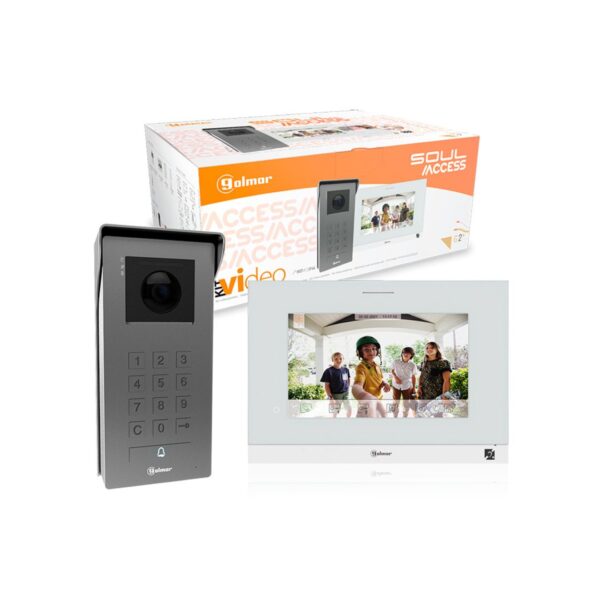 KIT VIDEO PORTEIRO S5110 ACCESS/ART 7H | GOLMAR