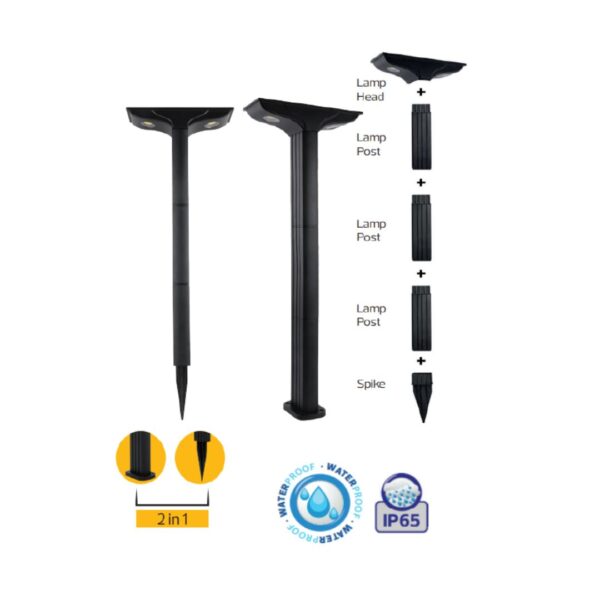 Balizador Solar LED
