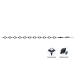 Luzes de Corda LED RGB 24 LEDs AMBIANCE | 18 Metros